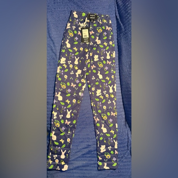NWT Collectif x ModCloth Maddie Enchanted Meadow Trousers - Picture 3 of 4
